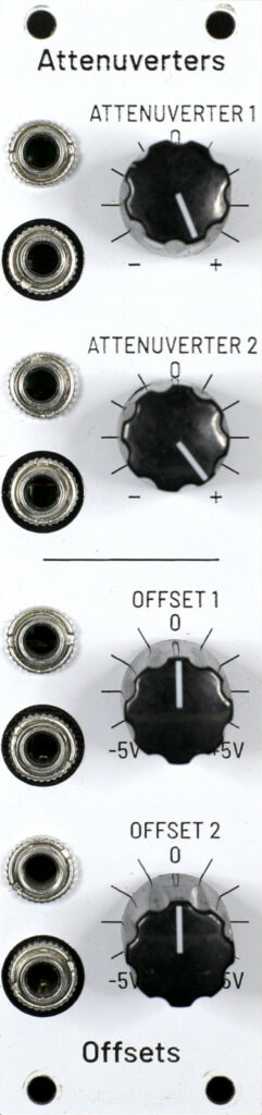 Attenuverters and Offsets